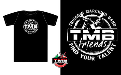 T-shirt-TMB-friends-nera